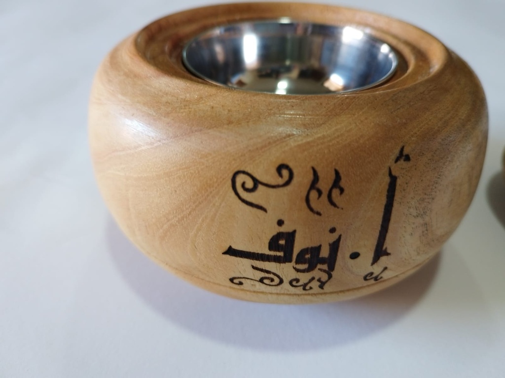 مباخر بخشب محلي